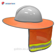 2018 New Outdoor Sun Shade For Safety Helmet,Head Protection Wear Full-Brim Safety Hard Hat Shade For Wholesale